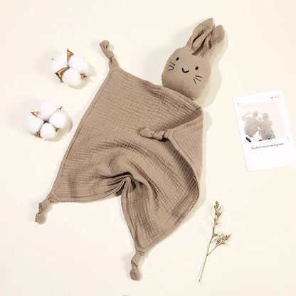 Rabbit 100% Cotton Comfort Blankets for Baby