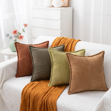 Cool Corduroy Patchwork Cushion Cover - 18in x 18in or 45x45cm