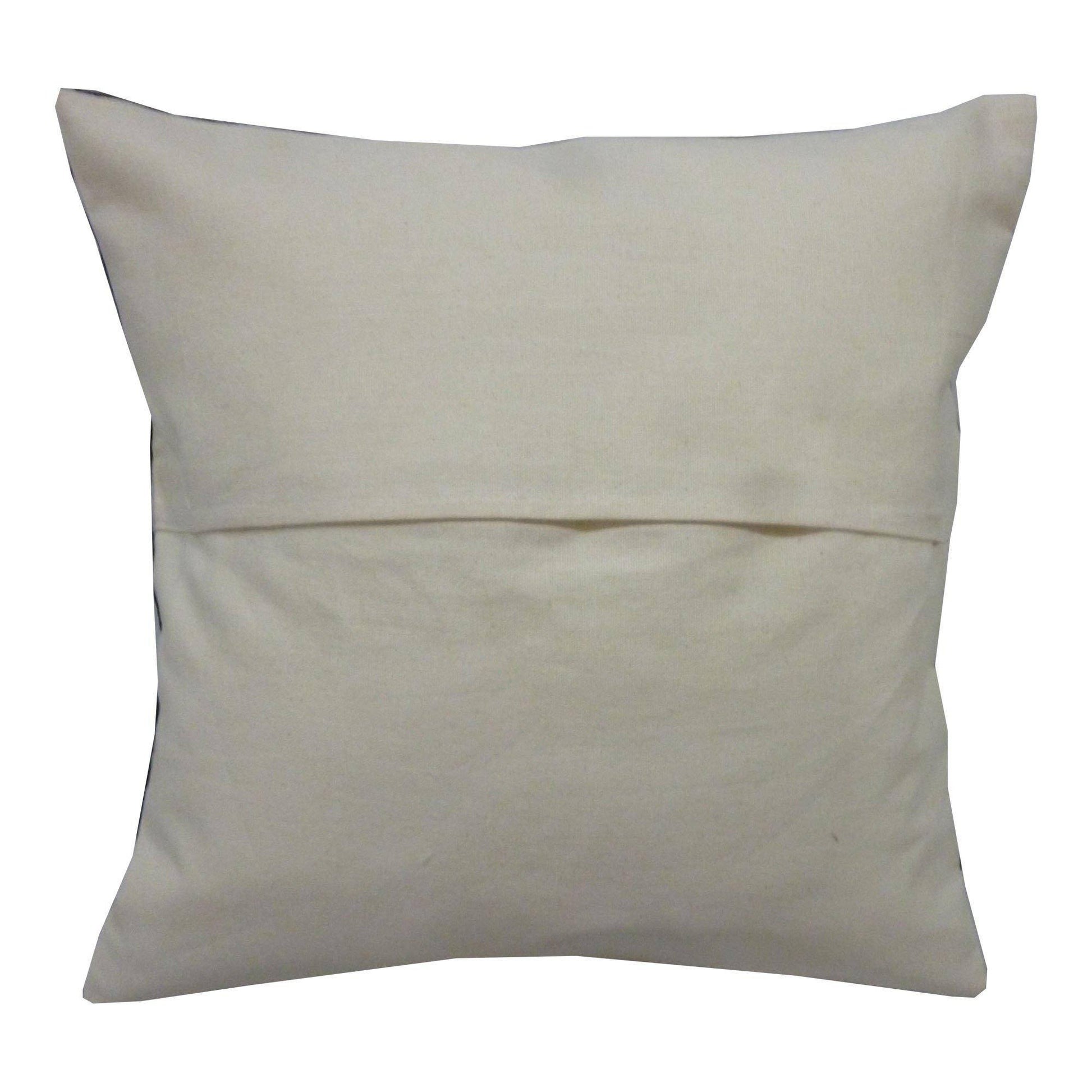 Silk Embroidered Cushion Cover - Klimt inspired "Kiss" - Indimode