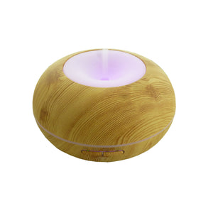 Aroma Diffuser / Humidifier in light wood with LED lights - 300ml - Indimode
