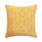 Yellow Cool And Funky Corduroy Cushion Covers