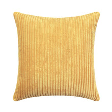 Yellow Cool And Funky Corduroy Cushion Covers