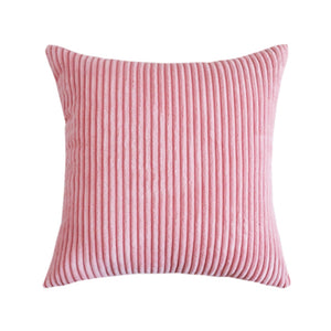Pink Cool And Funky Corduroy Cushion Covers