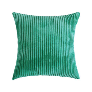 Green Cool And Funky Corduroy Cushion Covers