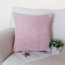 pink Cool And Funky Corduroy Cushion Covers