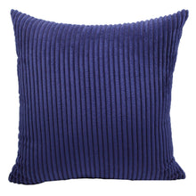 Navy Cool And Funky Corduroy Cushion Covers