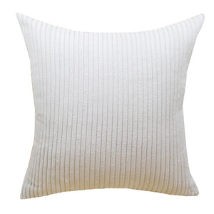 Cream Cool And Funky Corduroy Cushion Covers