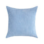 Light Blue Cool And Funky Corduroy Cushion Covers