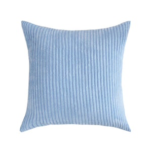 Light Blue Cool And Funky Corduroy Cushion Covers