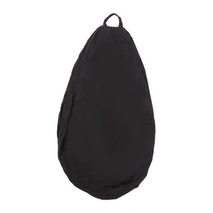 Black Soft Thin Lined Corduroy Bean Bag Covers