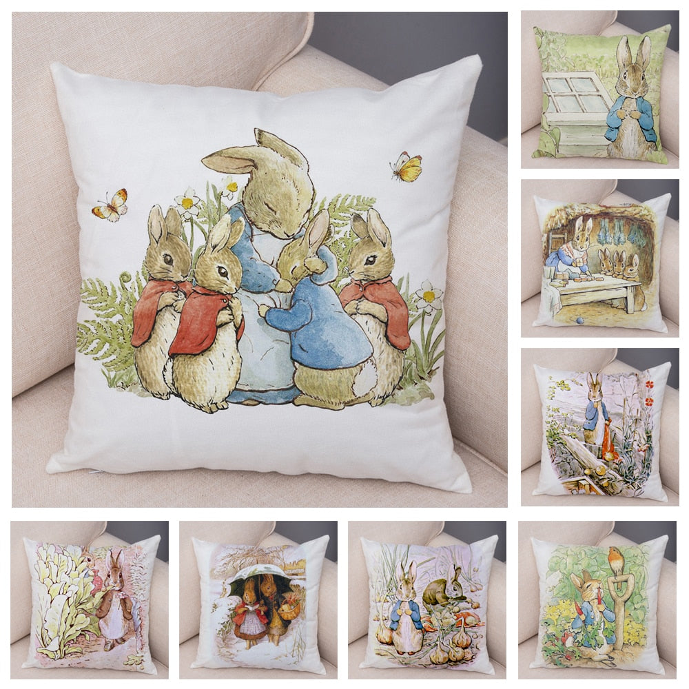 Peter Rabbit Children's Cushion Cover - Many different prints