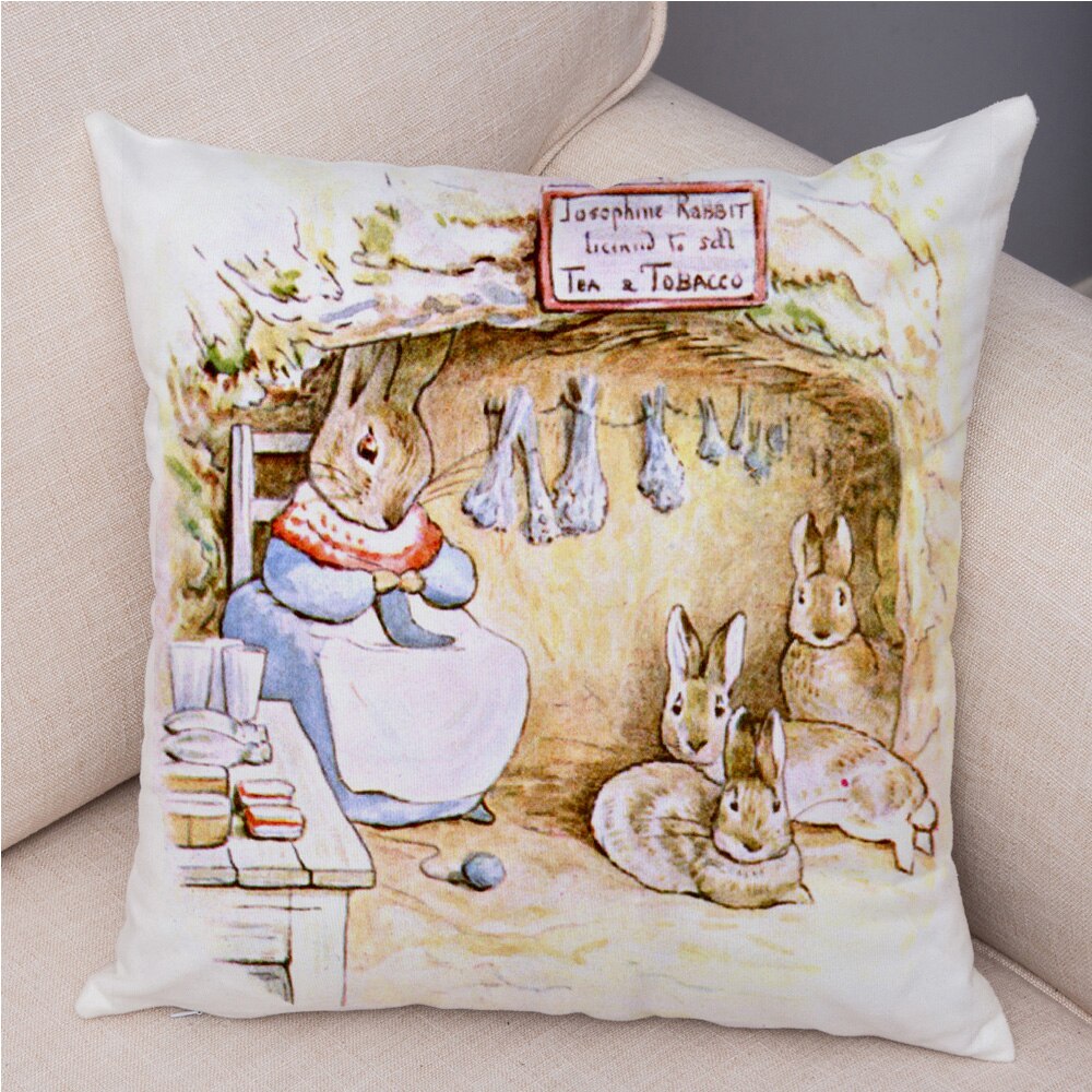 Peter Rabbit Children's Cushion Cover - Many different prints