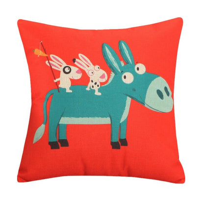 Children's Animal Cushion Covers - Indimode