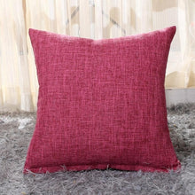 Scandinavian Cotton Linen Cushion Cover pink