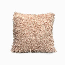 Apricot Eco Feather / Fur Fluffy Cushion Covers