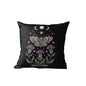 Nordic Black Cushion Covers With Sun, Moon, Floral & Fauna