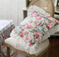 Romantic Floral Ruffle Lace Flouncing Cushion Covers