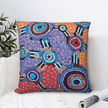 Aboriginal Colourful Dot Art Cushion Cover