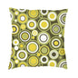 Retro Vintage Cushion Covers In Green, Turquoise & Purple Colours