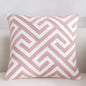 Scandinavian embroidery cushion cover - pink - Maze - Indimode