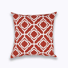 Christmas Red & White Cushion Covers With Embroidery