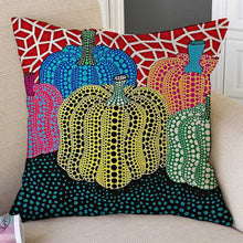 pumkin Mosaic Polka Dot Japanese Art Cushion Covers 